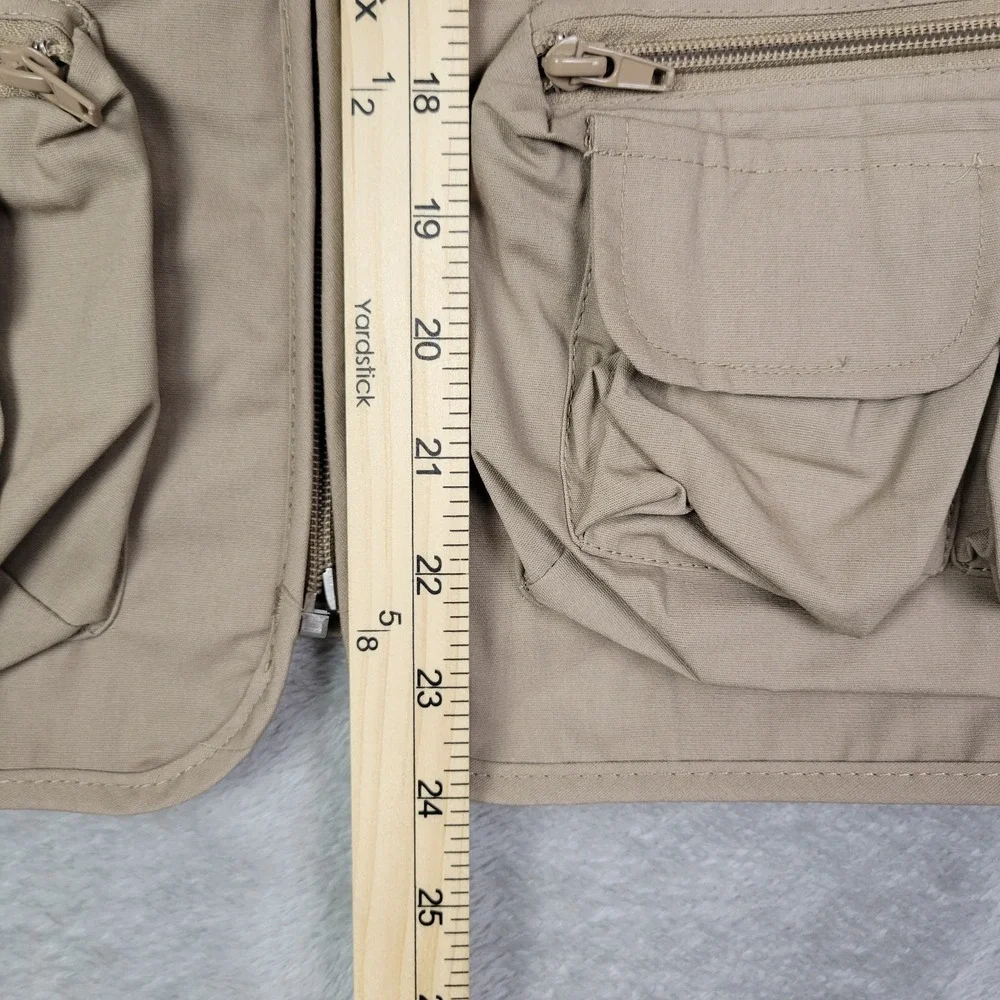 Rotnco Uncle Milty Travel Vest Size Small Beige 17 Pockets Cotton Poly Blend NWT
